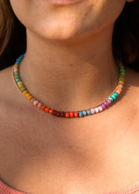Load image into Gallery viewer, Natural Gemstone Necklace + 14k Gold Filled Toggle : Skyline