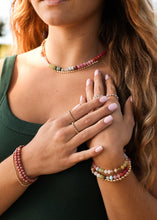 Load image into Gallery viewer, Natural Gemstone Necklace + 14k Gold Filled Toggle : Key West
