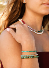 Load image into Gallery viewer, Natural Gemstone Necklace + 14k Gold Filled Toggle : Sedona