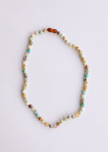 Load image into Gallery viewer, Natural Amazonite Gemstone || Beaded Necklace