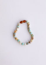 Load image into Gallery viewer, Natural Amazonite Gemstone || Beaded Anklet or Bracelet