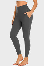 Load image into Gallery viewer, Pocketed High Waist Active Leggings