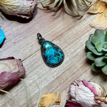 Load image into Gallery viewer, MJ Turquoise Statement Pendant