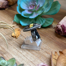 Load image into Gallery viewer, Mj Ring - Black Jack Teardrop Ring