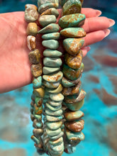 Load image into Gallery viewer, Turquoise Nugget Statement Necklace