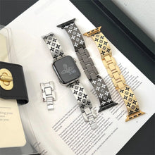 Load image into Gallery viewer, EMBOSSED METAL APPLE WATCH STRAP