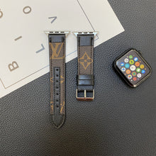 Load image into Gallery viewer, APPLE WATCH STRAP STITCHING MONOGRAM LEATHER