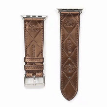 Load image into Gallery viewer, GLOSSY LEATHER APPLE WATCH BAND