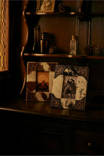 Load image into Gallery viewer, Tumbleweed Trail Photo Frame In Brown &amp; White