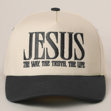 Load image into Gallery viewer, JESUS Way Truth Life Embroidered Hat