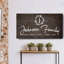 Load image into Gallery viewer, White Family Sign