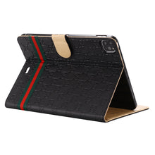 Load image into Gallery viewer, 3D Embossing Flip Cover Holster Apple iPad Cases With Stand Function