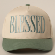 Load image into Gallery viewer, BLESSED Embroidered Hat