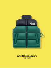 Load image into Gallery viewer, TNF down jacket style Airpods Case