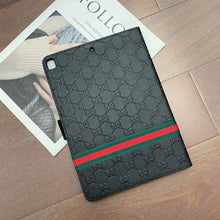 Load image into Gallery viewer, 3D Embossing Flip Cover Holster Apple iPad Cases With Stand Function