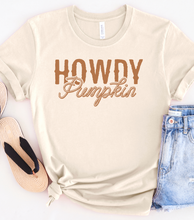 Load image into Gallery viewer, Howdy Pumkin T-shirt