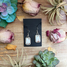 Load image into Gallery viewer, Sterling Silver Wild Horse Jasper Dangle Earrings – Handmade by Artist Jason Ogg
