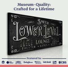 Load image into Gallery viewer, Personalized Lower Level Sign