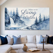 Load image into Gallery viewer, Living Water - John 4:10 Faith Sign II