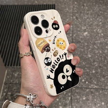 Load image into Gallery viewer, Cute Black Coal Ball Character Phone Case Series