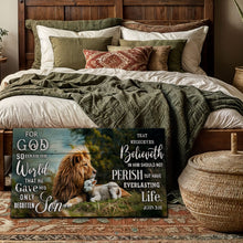 Load image into Gallery viewer, John 3:16: For God So Loved The World Faith Sign