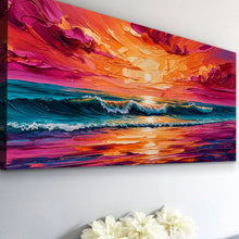 Load image into Gallery viewer, Coastal Sunset Wall Art