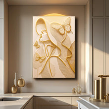 Load image into Gallery viewer, Minimalist Woman Line Wall Art