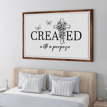 Load image into Gallery viewer, Created With A Purpose Faith Sign II