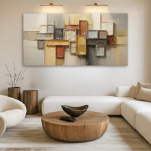 Load image into Gallery viewer, Shape Pattern Minimalist Abstract Wall Art