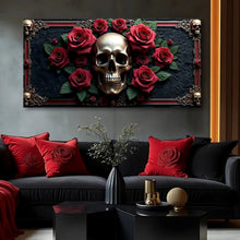 Load image into Gallery viewer, 3D Vintage Skull Wall Art III