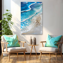 Load image into Gallery viewer, Beachfront Painting Coastal Wall Art III