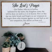 Load image into Gallery viewer, The Lord's Prayer Faith Sign II