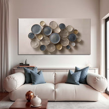 Load image into Gallery viewer, Lotus Leaf Abstract Wall Art IV