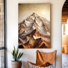 Load image into Gallery viewer, 3D Minimalist Mountain Wall Art