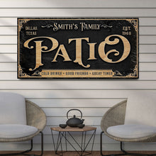 Load image into Gallery viewer, Personalized Patio Sign II