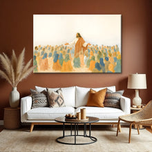 Load image into Gallery viewer, Jesus Speaking To Crowd Faith Wall Art