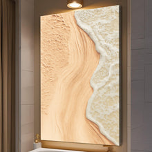 Load image into Gallery viewer, Beige Beach Coastal Wall Art