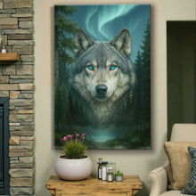 Load image into Gallery viewer, Wolf Northern Symphony Wall Art