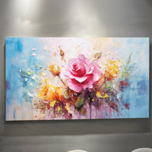 Load image into Gallery viewer, Rose Flower Wall Art
