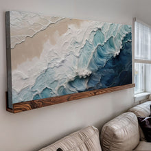 Load image into Gallery viewer, Crashing Coastal Waves Wall Art