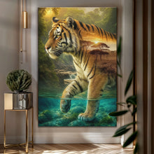 Load image into Gallery viewer, Tiger's Allegory Wall Art