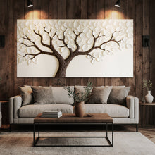 Load image into Gallery viewer, Ivory Canopy Tree Wall Art