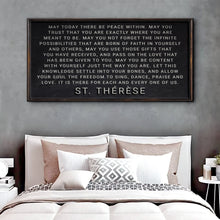 Load image into Gallery viewer, May Today There Be Peace Within Faith Sign