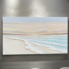 Load image into Gallery viewer, Serene Ocean Wave Coastal Wall Art IV