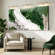 Load image into Gallery viewer, Green Rivers Abstract Wall Art IV