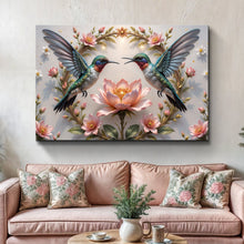 Load image into Gallery viewer, 3D Hummingbirds Wall Art VI