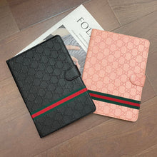 Load image into Gallery viewer, 3D Embossing Flip Cover Holster Apple iPad Cases With Stand Function