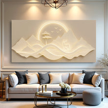 Load image into Gallery viewer, Modern Mountain Landscape Wall Art