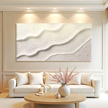 Load image into Gallery viewer, Ivory Abstract Wall Art II
