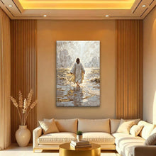 Load image into Gallery viewer, Jesus Christ Walking On Water Faith Wall Art IV